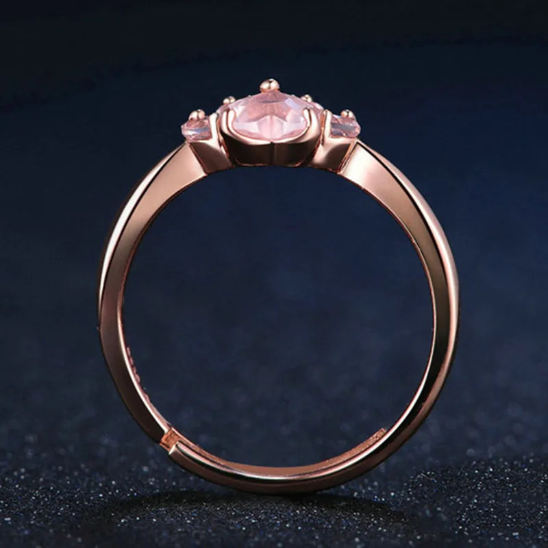 Whisper-Paw Rose Ring