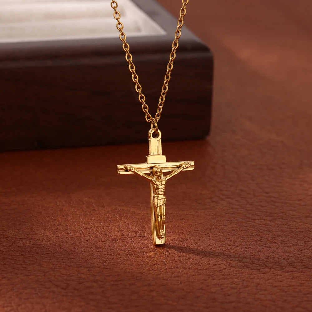 Gold Cross Necklace