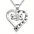Ever-Faithful Heart & Bone Necklace