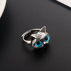 Moon-Eyes Kitty Ring