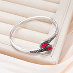 Vintage Bracelet with Colorful Gems and tribal Design