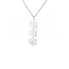 Paw Outline Pendant — Stainless Steel