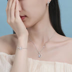 Moonlight Whisker — Cat Charm Bracelet