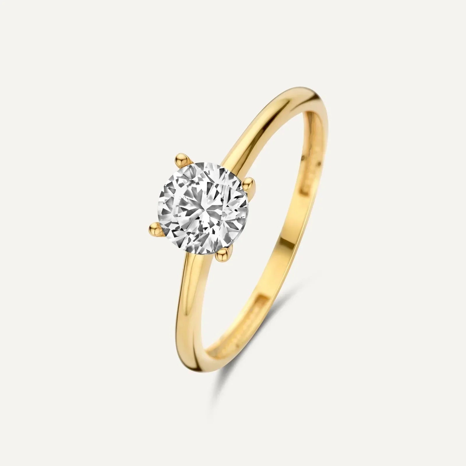Exclusive Gold Band Gem Ring