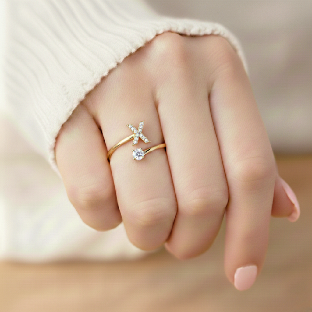 The Always Yours Initial Ring