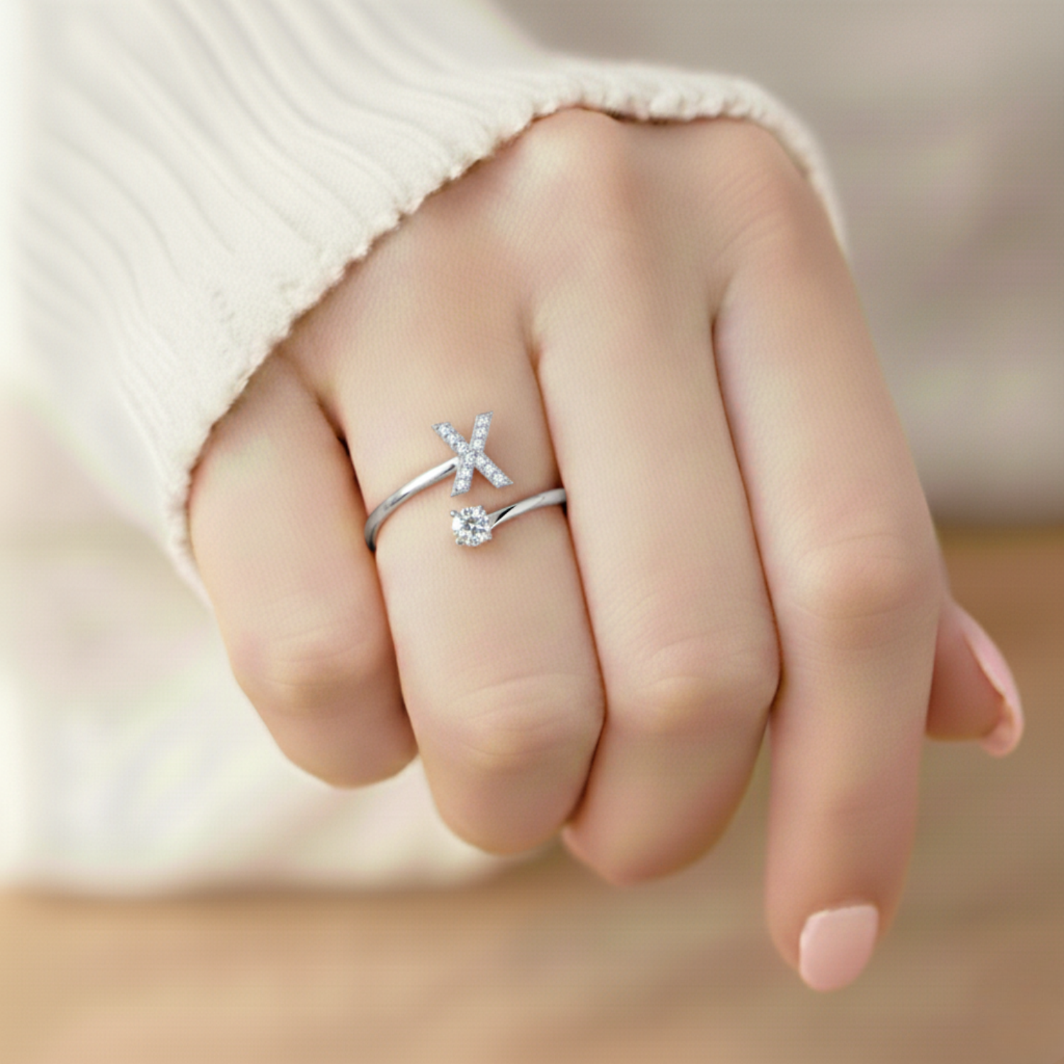 The Always Yours Initial Ring