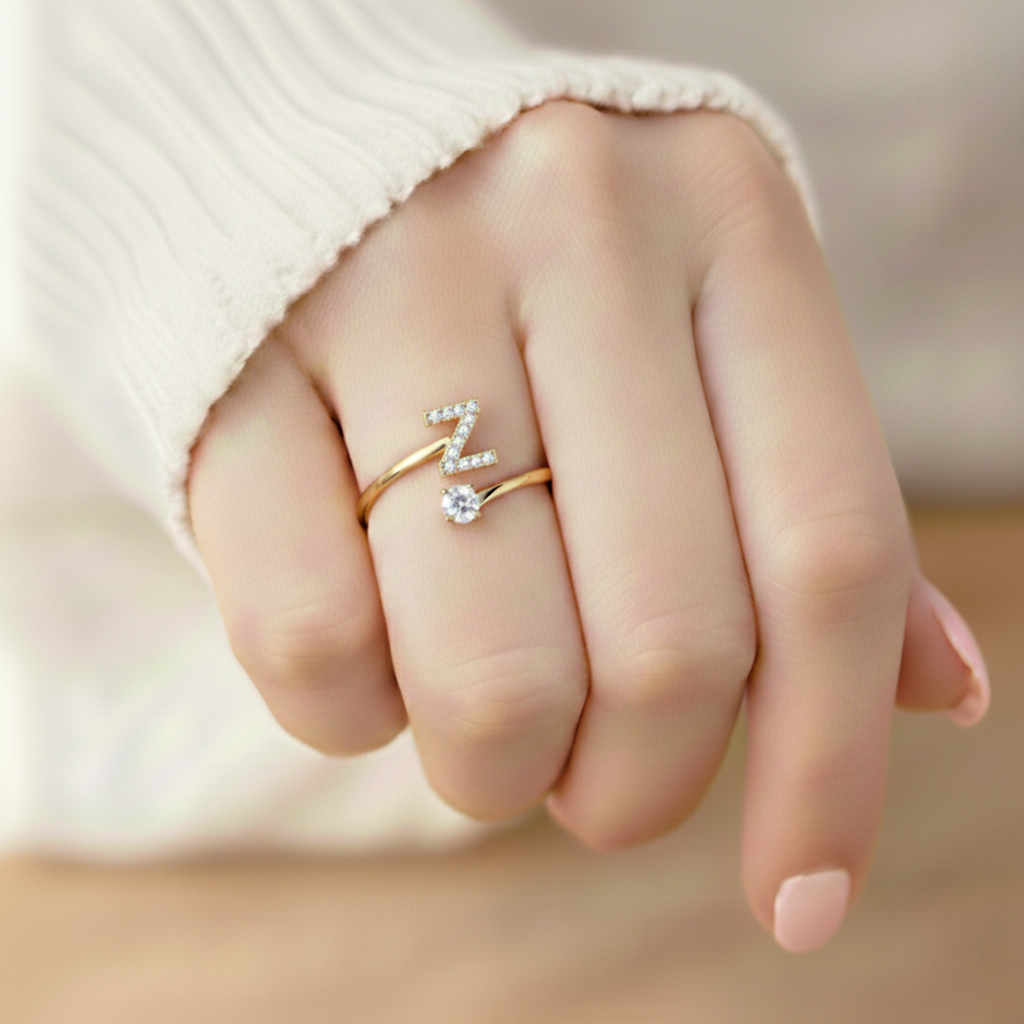 The Always Yours Initial Ring