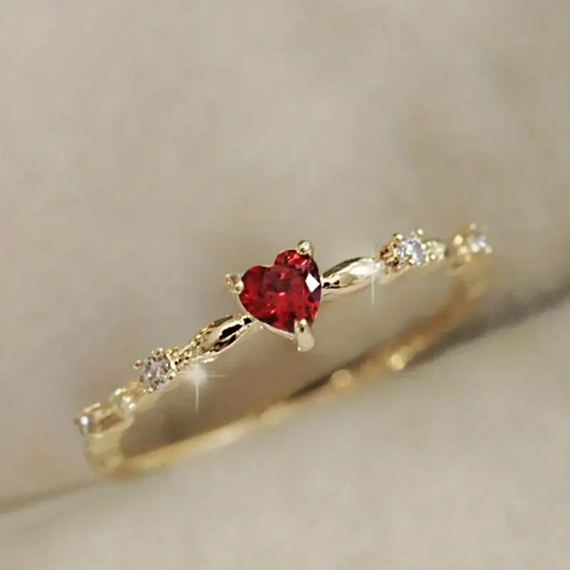 Gold Coralyn Amoura Ring