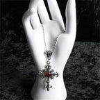 Veldrith Noirelle Cross Necklace