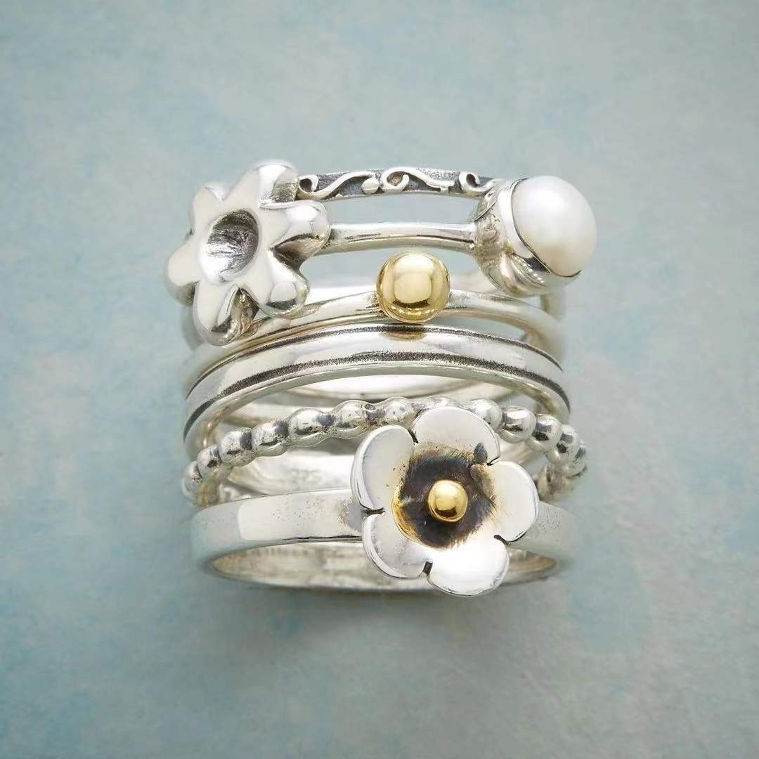 Vintage Silver Ring with Timeless Elegance