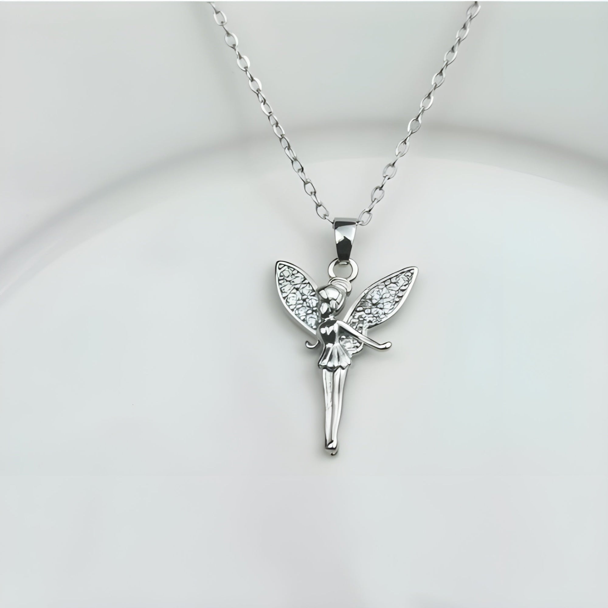Lucky Fairy Necklace in Silver and Gold