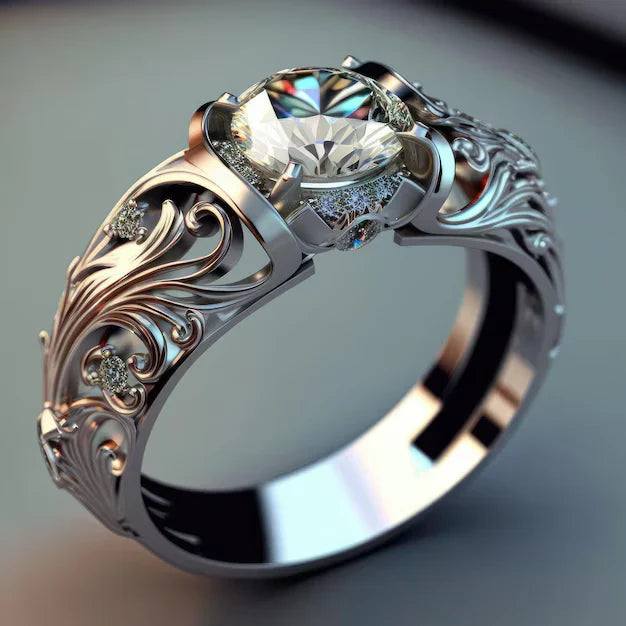 Exquisite Crystal Ring
