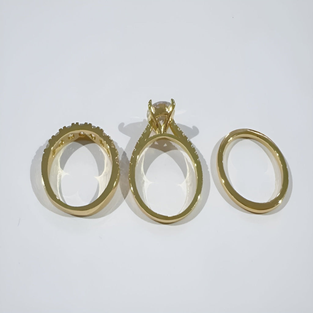 Vintage Bright Ring Set