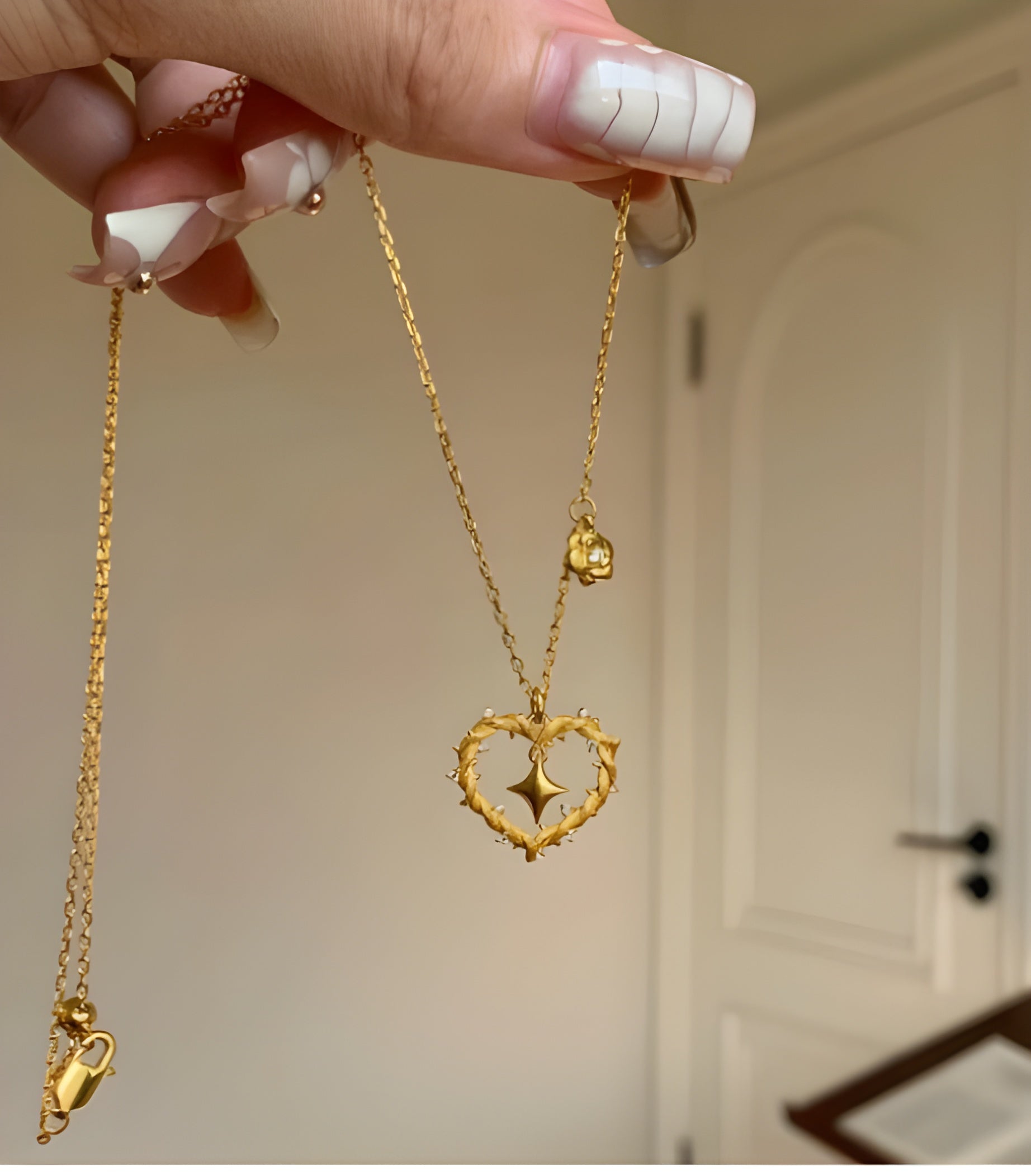 Butterfly Heart Necklace