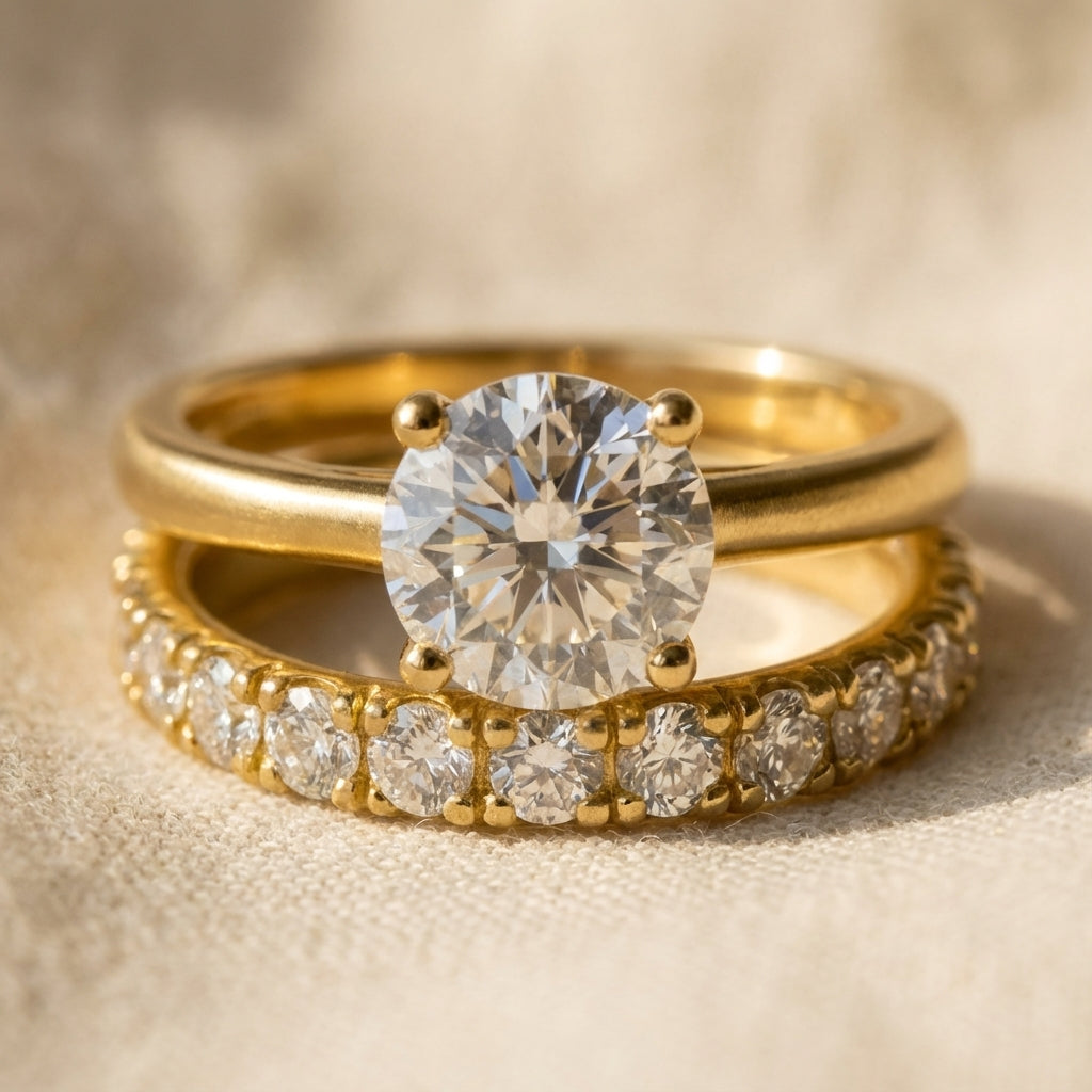 Timeless Savaya Gold Ring Set